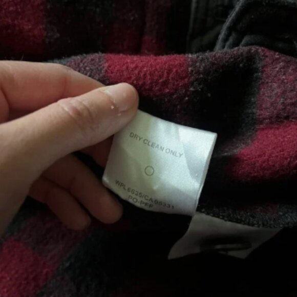 Woolrich Wool Blanket Lined Long Sleeve Full Zip Barn Over Coat Green Mens Large - Picture 12 of 16